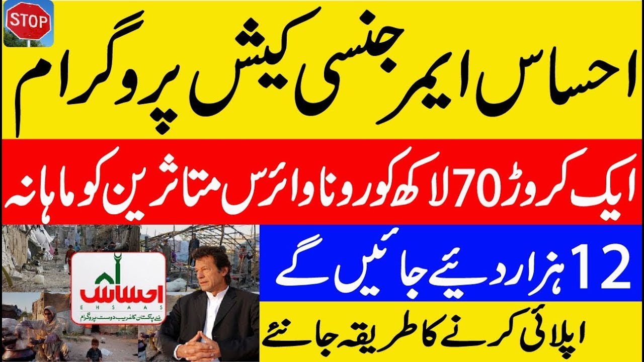 Rs 12000 Ehsas Emergency Relief Fund | Insaf Imdad | How to Register Insaf Imdad Online | Ration