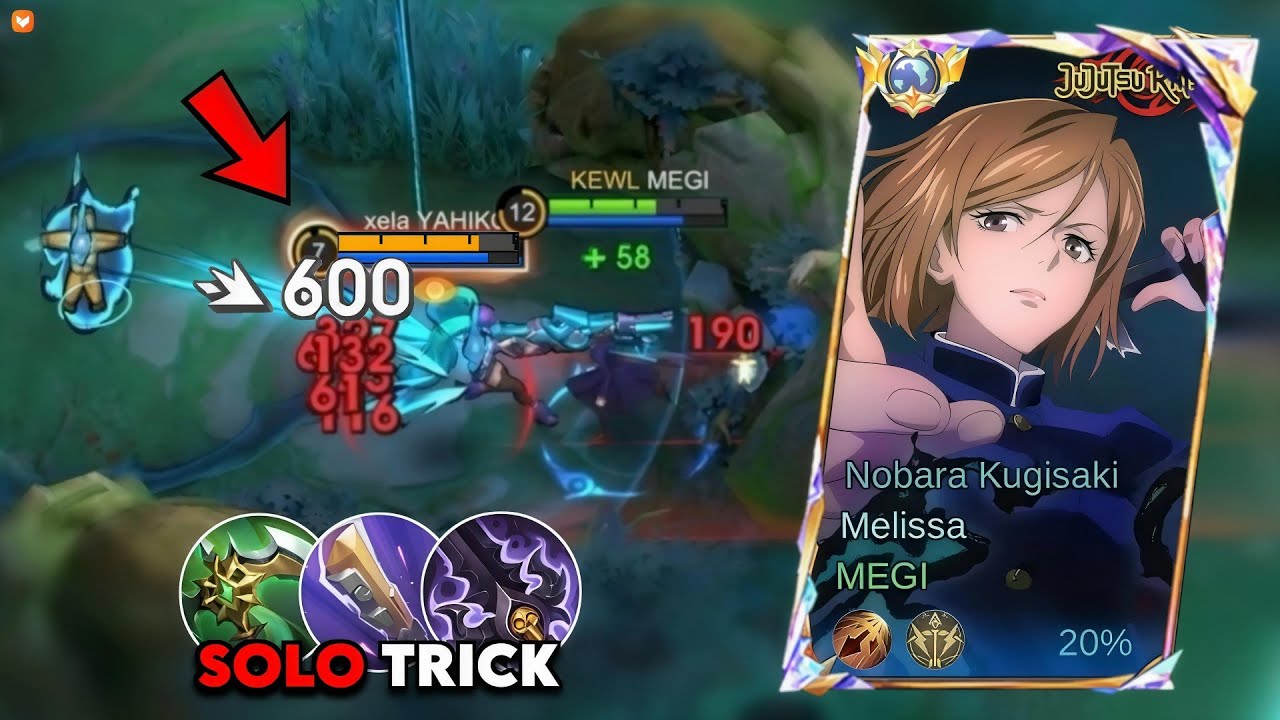 MELISSA SOLO RANK PROHIBITED BUILD IS REALLY INSANE!!