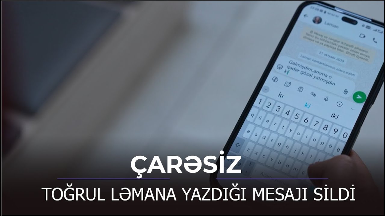Toğrul Ləmana mesaj g&ouml;ndərməkdən imtina etdi / &Ccedil;arəsiz