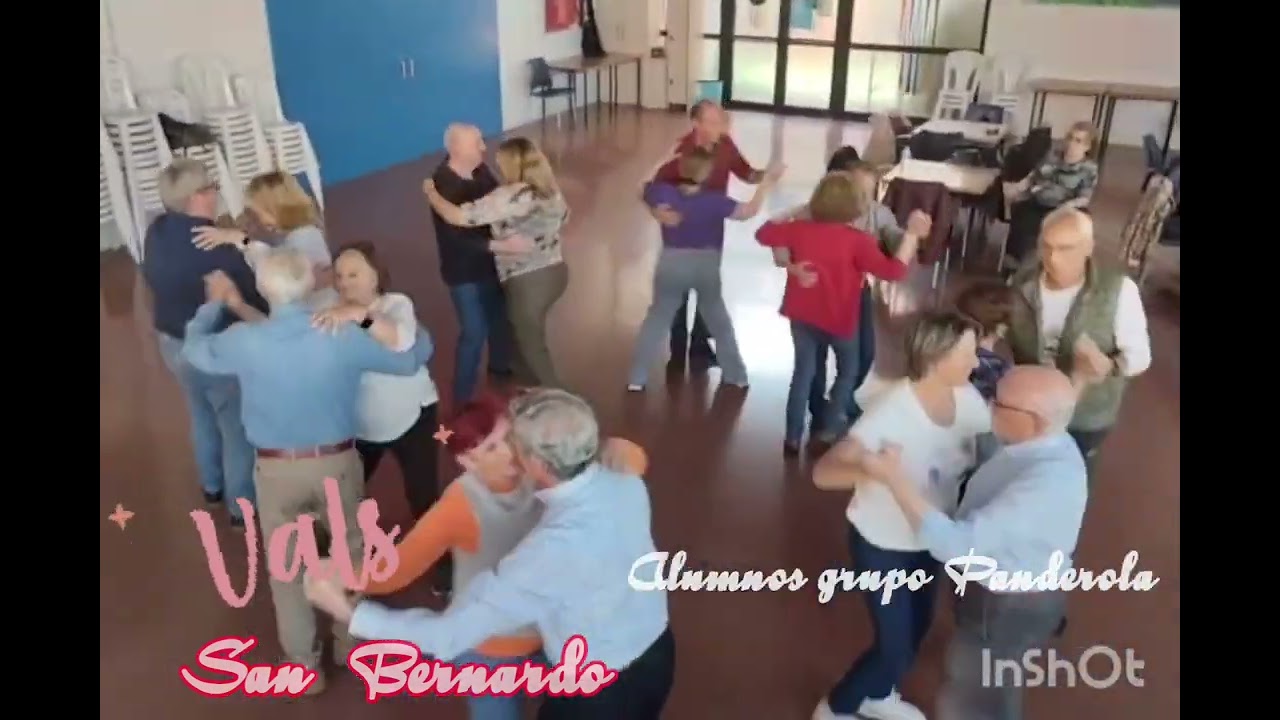 Alumnos de La Panderola. Grao de Castellón. Coreografía Vals San Bernardo. 04/2025