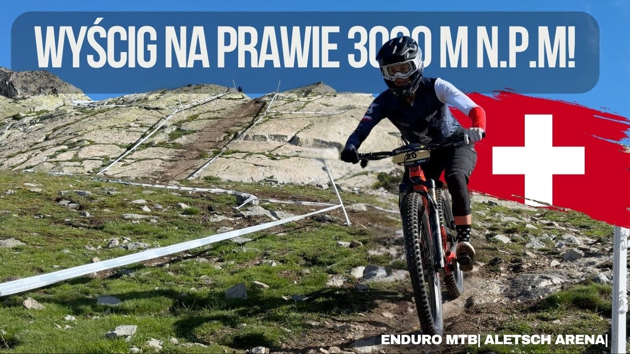 TU JUŻ SIĘ CIĘŻKO ODDYCHA! | Puchar Świata Enduro MTB | EDR Szwajcaria ALETSCH ARENA