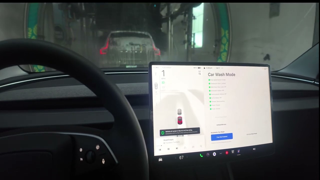 Tesla Car Wash Mode Explained