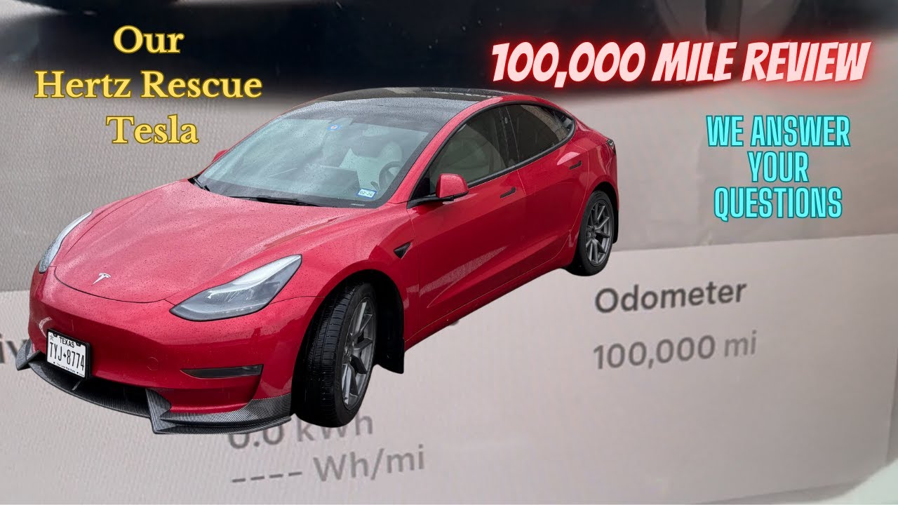 We Answer Your Questions About Our Model 3 Reaching 100,000 Miles