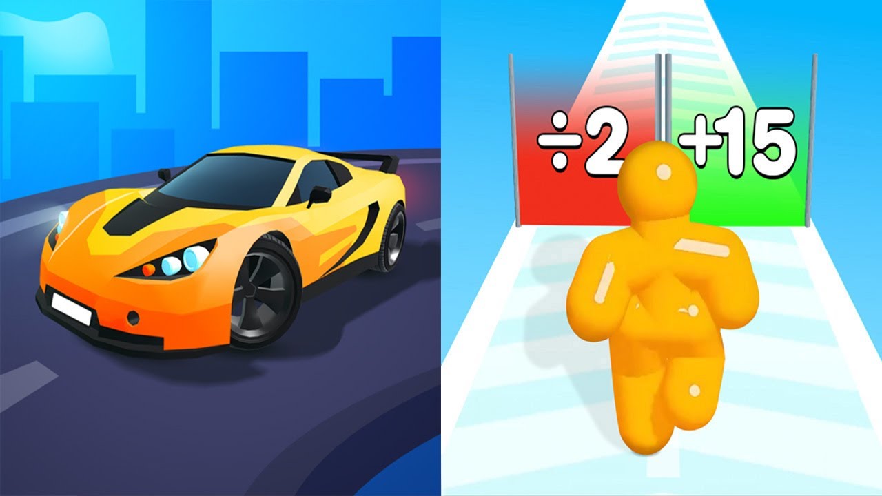 Race Master 3D VS Tall Man Run - All Levels Gameplay Android iOS Ep 2