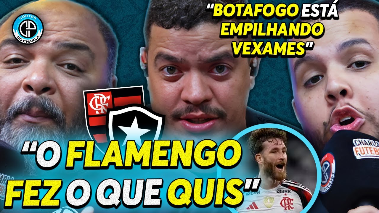 DESABAFO APÓS O ATROPELO DO FLAMENGO NO BOTAFOGO 😱