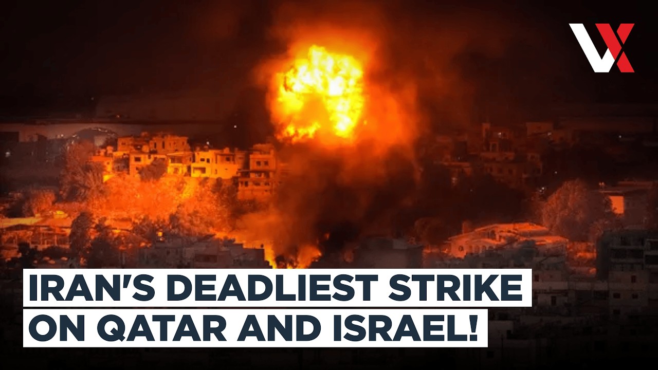 Iran Strikes Qatar's Ras Laffan LNG Terminal & Rains Cluster Bombs On Tel Aviv In One Night | VERTEX