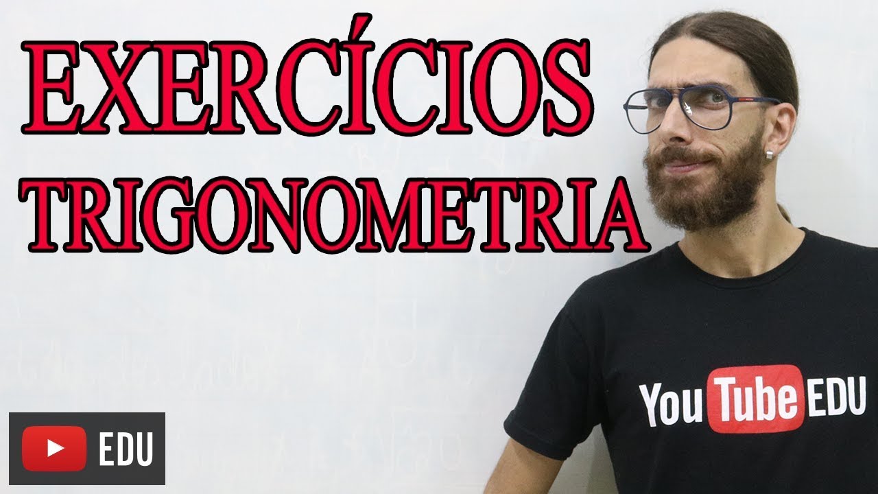 5 Exercícios de TRIGONOMETRIA! Matemática com Rafa Jesus