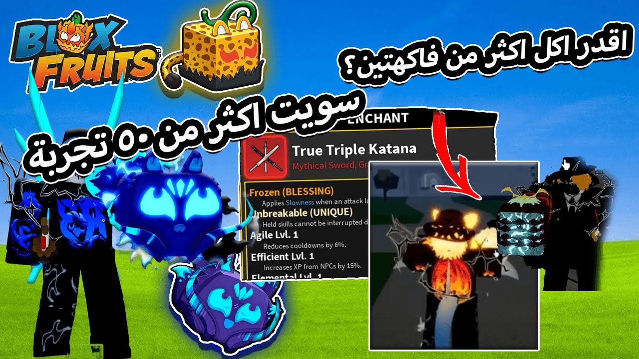 blox fruit | سويت 50 تجربة او حقيقة في بلوكس فروت