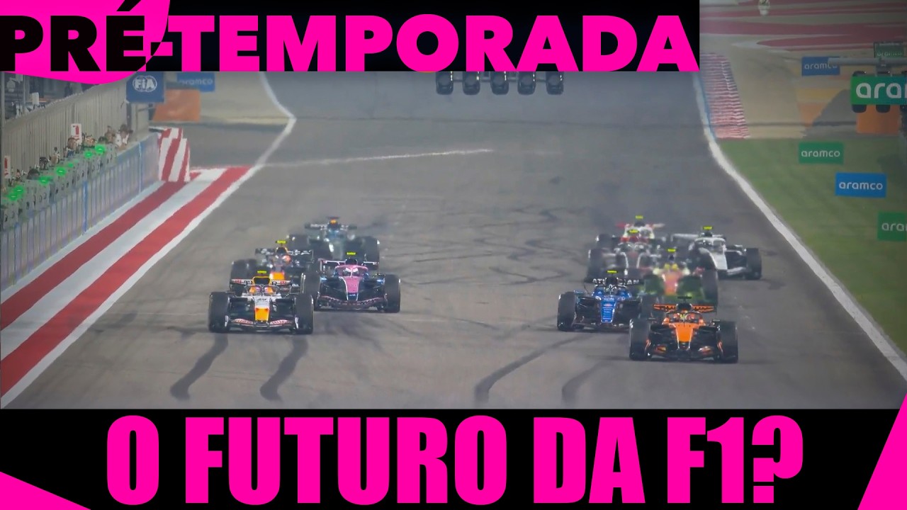 F1 AO VIVO: RUSSELL mais RÁPIDO no BAHREIN! FIM da novela do MOTOR? NOVA largada e TUDO dos TESTES