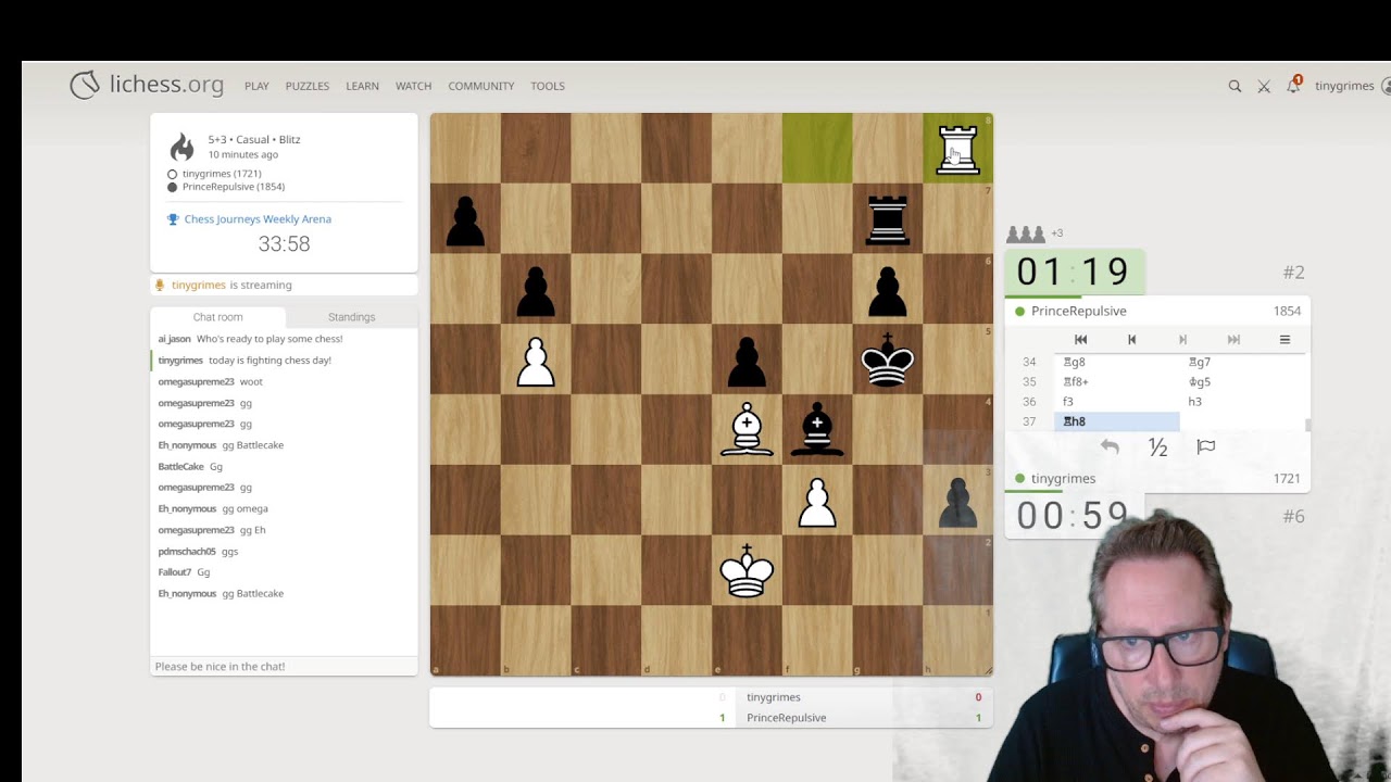 Arena Tournament Time Watch or Join - Lichess.org