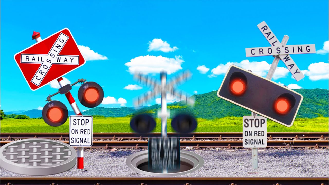 Railroad Crossing Who Are Lazy in the Basement 😂