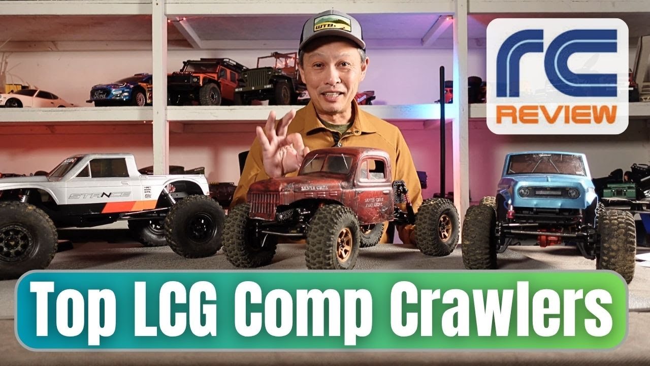 RC Review LCG Comp Crawler Shootout - Vanquish VRD, Redcat Ascent, vs. G-Speed LCG at Bean Hollow
