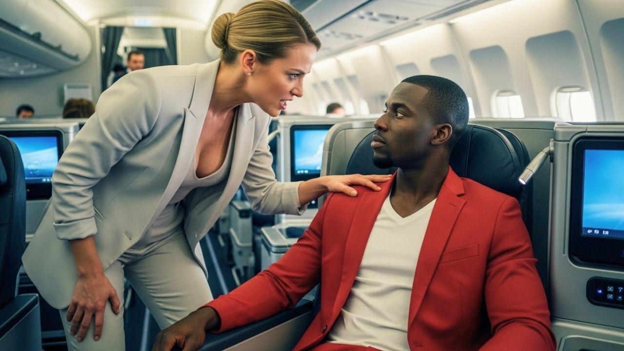 White Woman Refuses to Move from Black CEO’s Seat — Airline Grounded