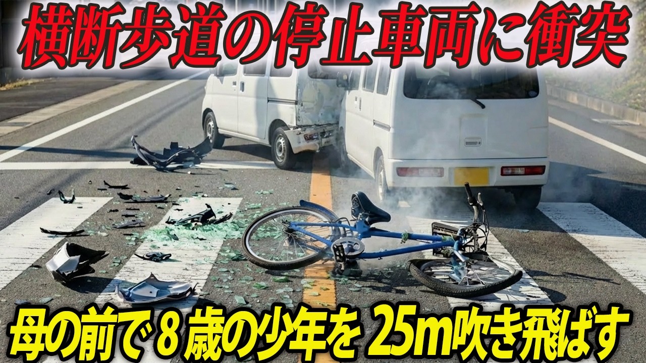 【守った側が“加害者”に】善意の停止が“凶器”へ…小学生が死亡した国道135号・横断歩道玉突き事故の恐怖