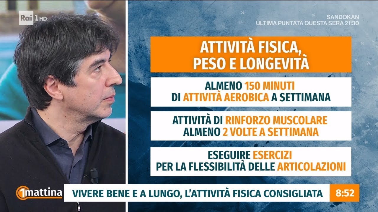 Le regole della longevità: dormire bene, mangiare sano e tenersi in forma - Unomattina 16/12/2025