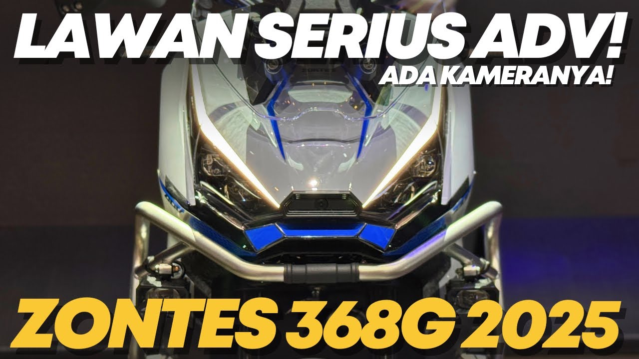 LAWAN SERIUS HONDA ADV!! ZONTES 368G 2025 ‼️