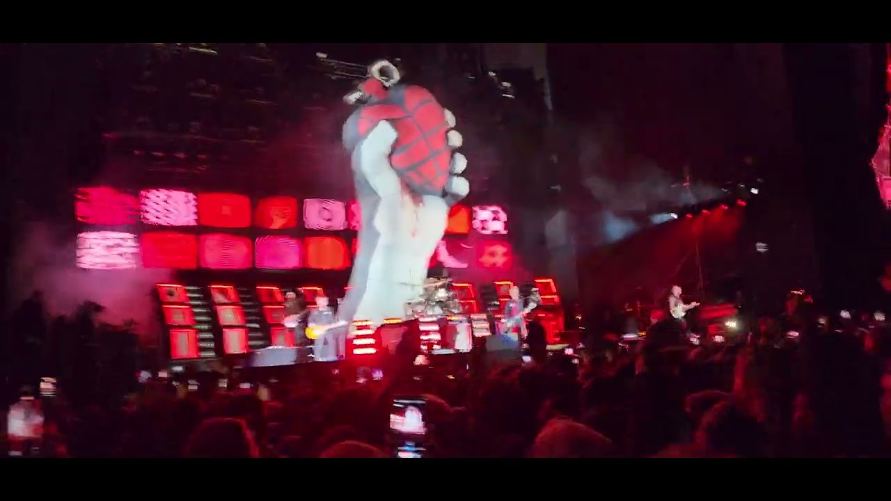 GREEN DAY INICIO DE SHOW ( AMERICAN IDIOT) EN ARGENTINA CLUB HURACAN 3/9/25 