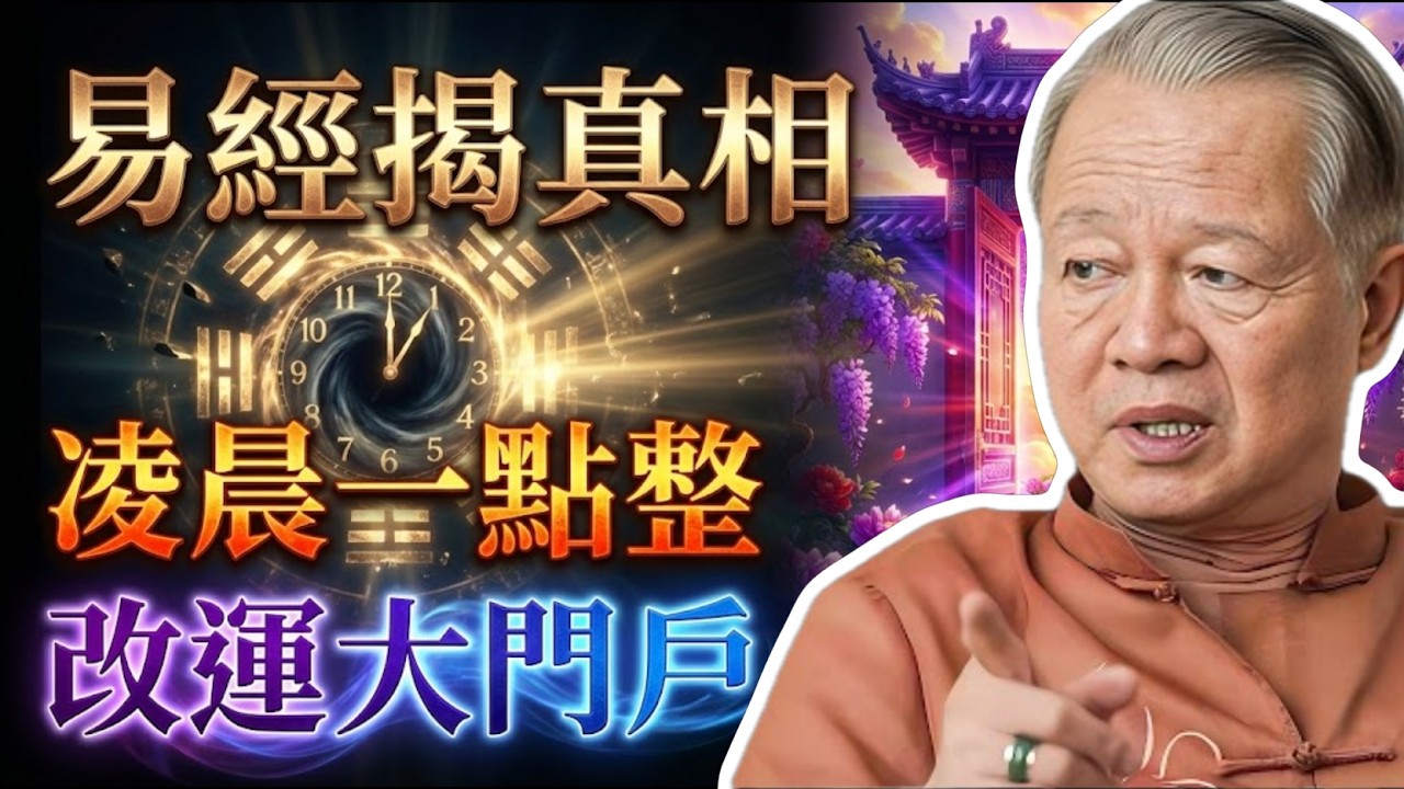 易經揭秘守歲真真相：凌晨一點是改運門戶，熬過去就是萬紫千紅！#曾仕強 #易經 #人生智慧 #命理 #國學 #正能量 #除夕守歲 #過年禁忌 #改運 #修身齊家 #傳統文化