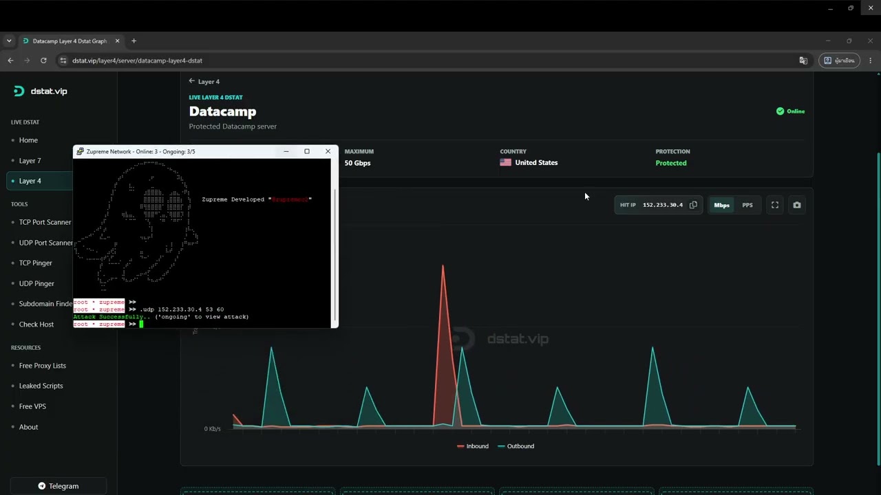 Zupreme C2 VS Datacamp 50gb | Botnet Best Mirai DDoS Botnet in 2026 / ยิงไอพี ยิงเซิฟเกม