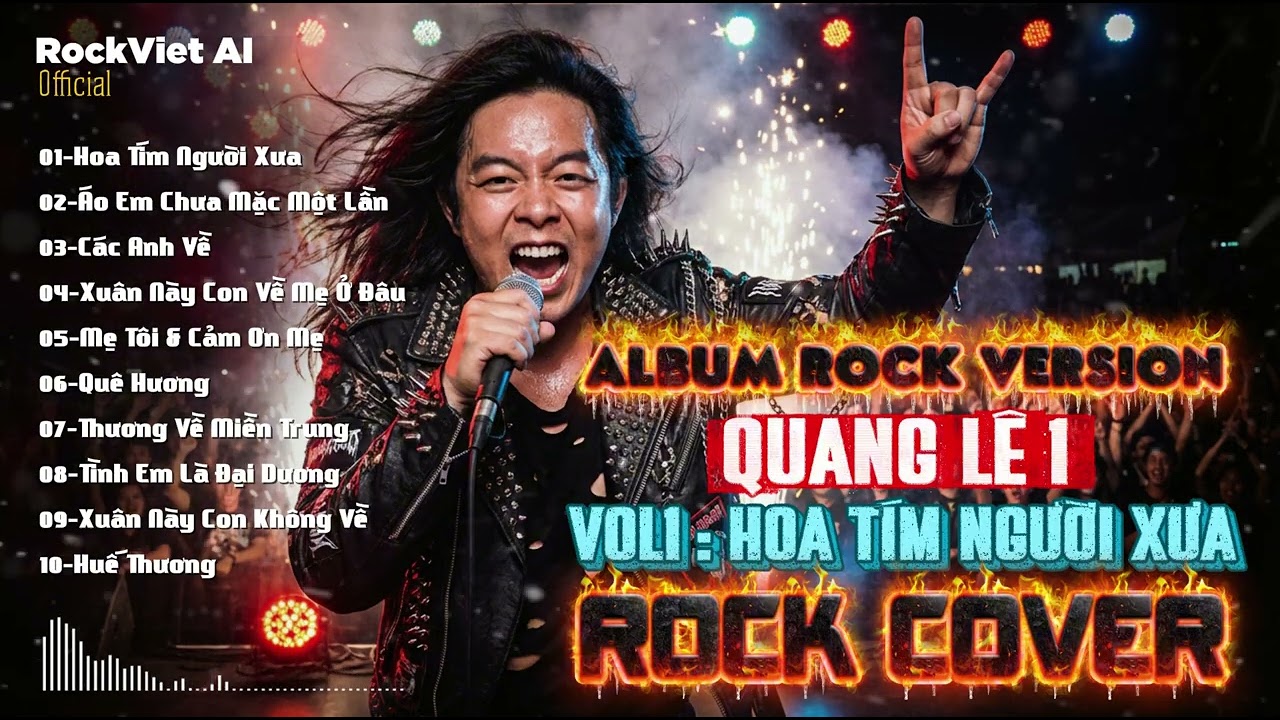 ALBUM ROCK VERSION - QUANG LÊ BẤT HỦ 1 - ROCK METAL NGHE LÀ NGHIỆN | ROCK COVER SẠC ĐẦY NĂNG LƯỢNG