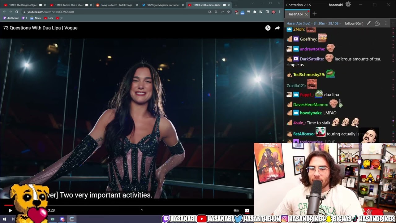 HasanAbi - Just @ Dua Lipa hasMods