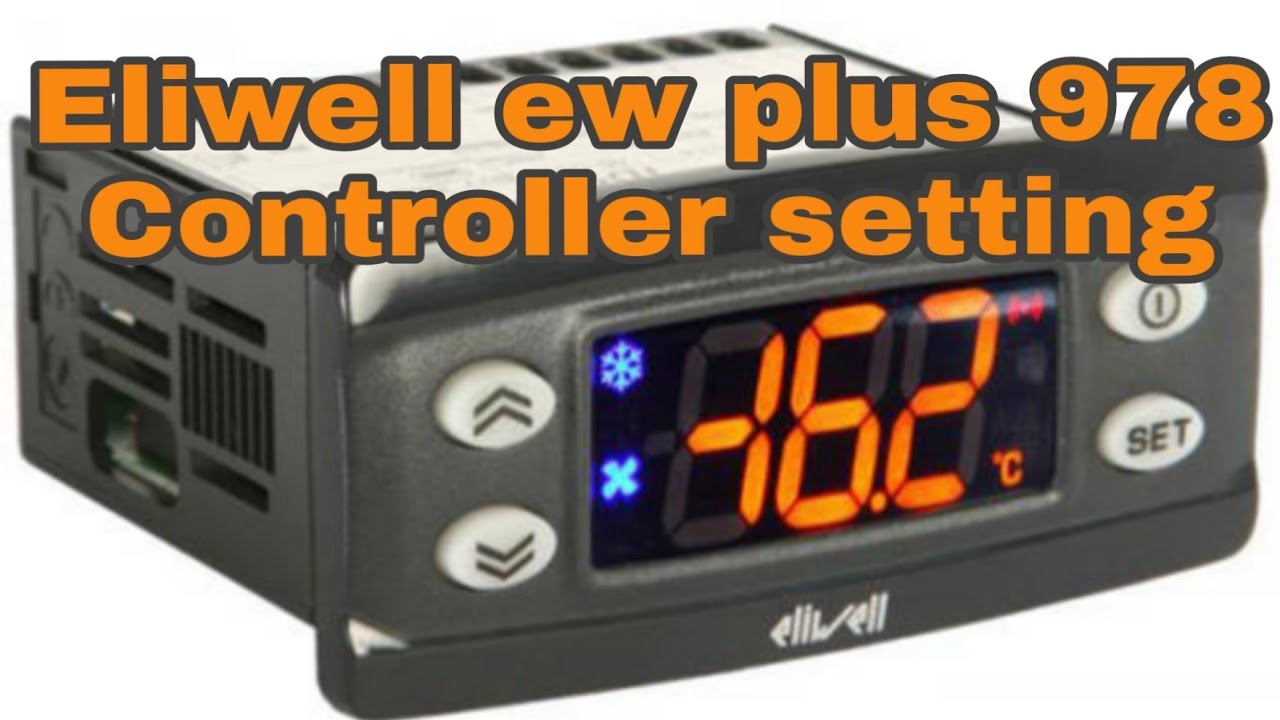 Eliwell | ewplus 978 | controller setting |