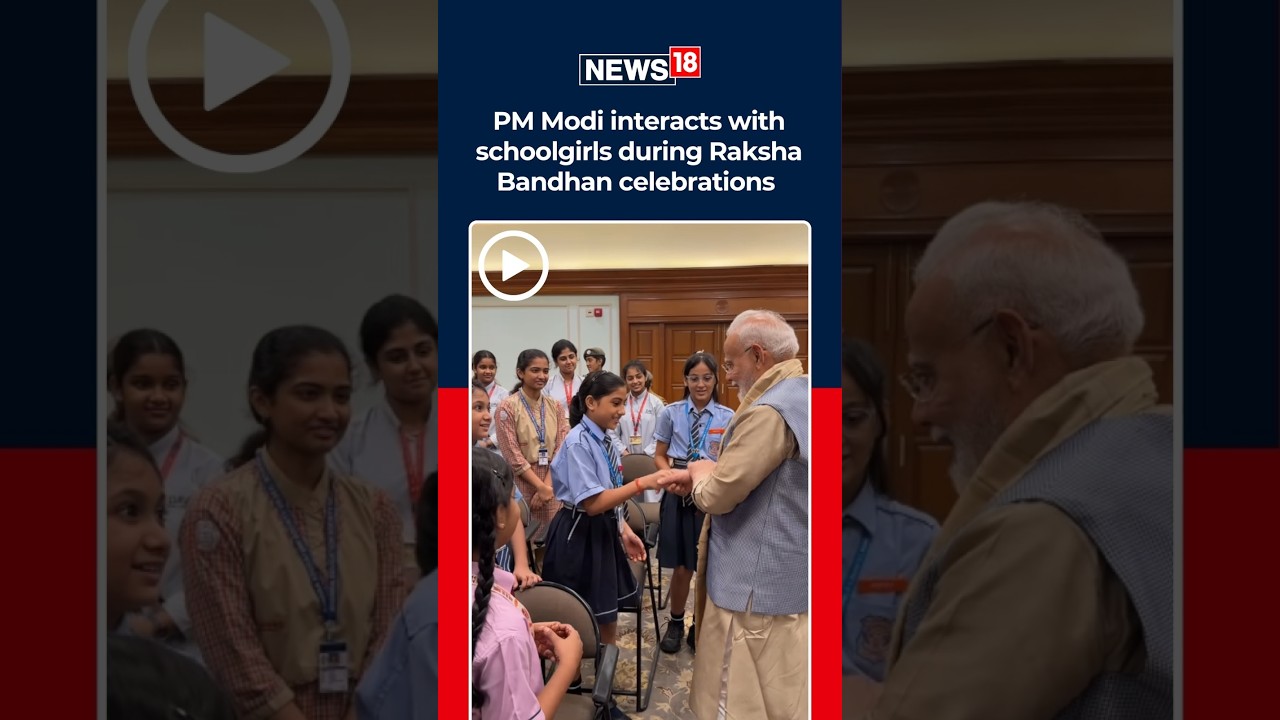 Raksha Bandhan 2026: PM Modi Celebrates Rakhi With Schoolgirls At 7 LKM | N18S
