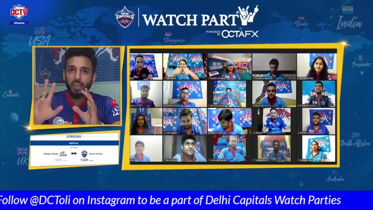 Best MI v DC Watch Party Moments | IPL 2021