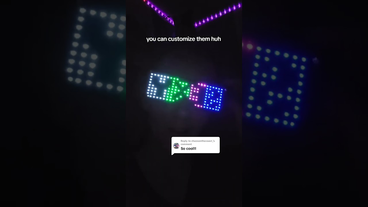 LED Glasses = Halloween Glow Up! 