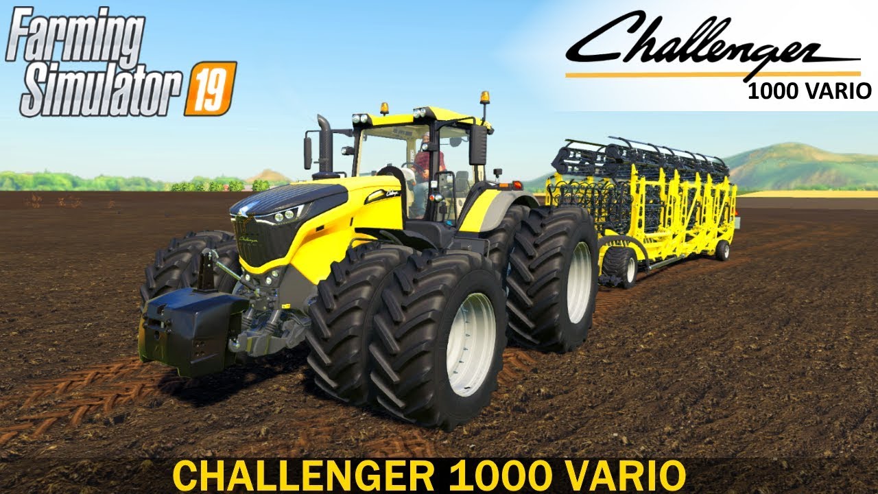 Farming Simulator 19 CHALLENGER 1000 VARIO TRACTOR