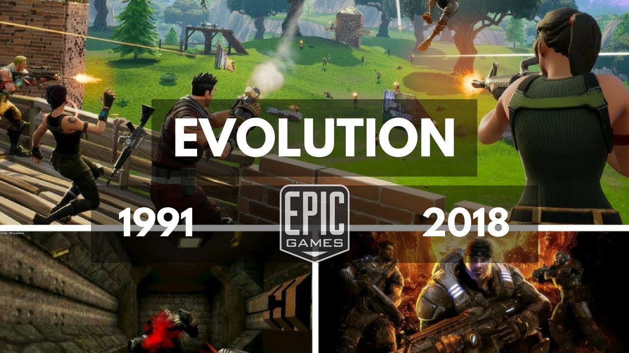 Evolution/History of Epic Games 1991-2018