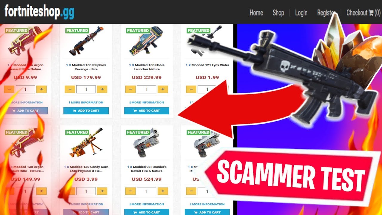 Wird der SHOP mit den TEUERSTEN WAFFEN in RDW SCAMMEN? 😱 525€ WAFFEN SCAMMER TEST 🔥 - Fortnite RDW