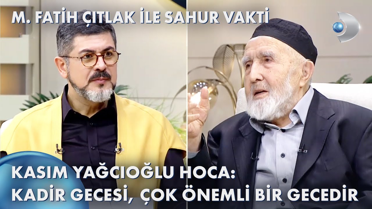 Kasım Yağcıoğlu Hoca: ''Şevval Orucu Altı Gündür'' | M  Fatih Çıtlak ile Sahur Vakti