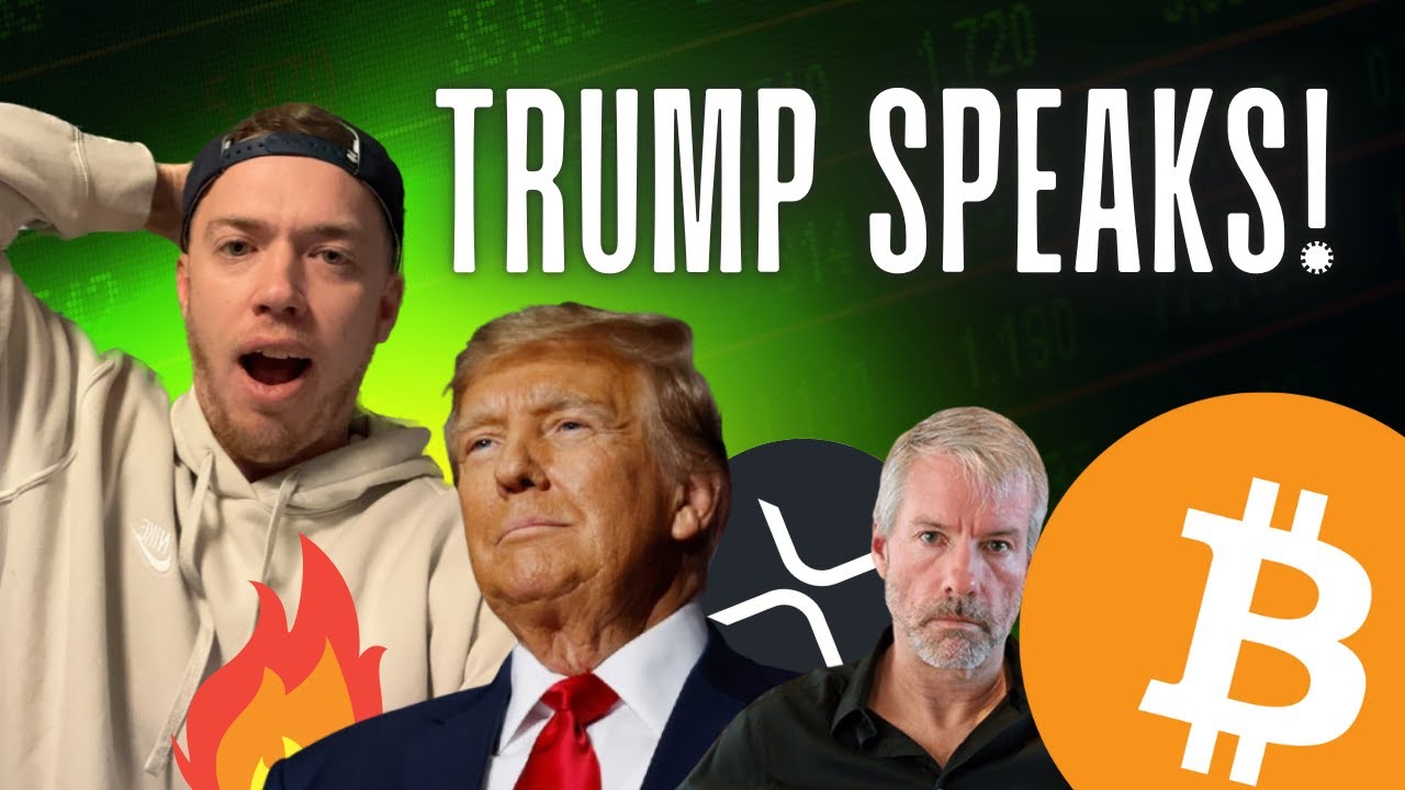 💥 TRUMP SPEAKS ON CRYPTO! What It Means for Bitcoin, Stablecoins & XRP! ⚡