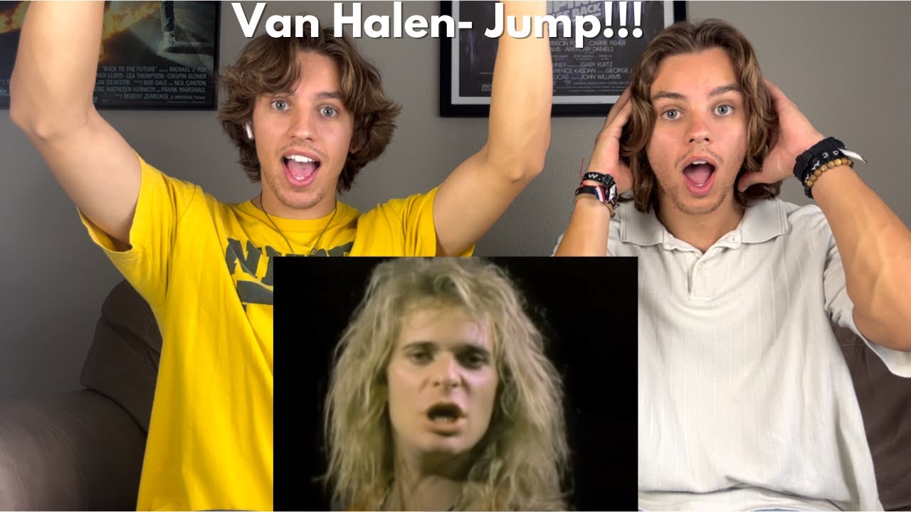 Twins React To Van Halen- Jump!!!