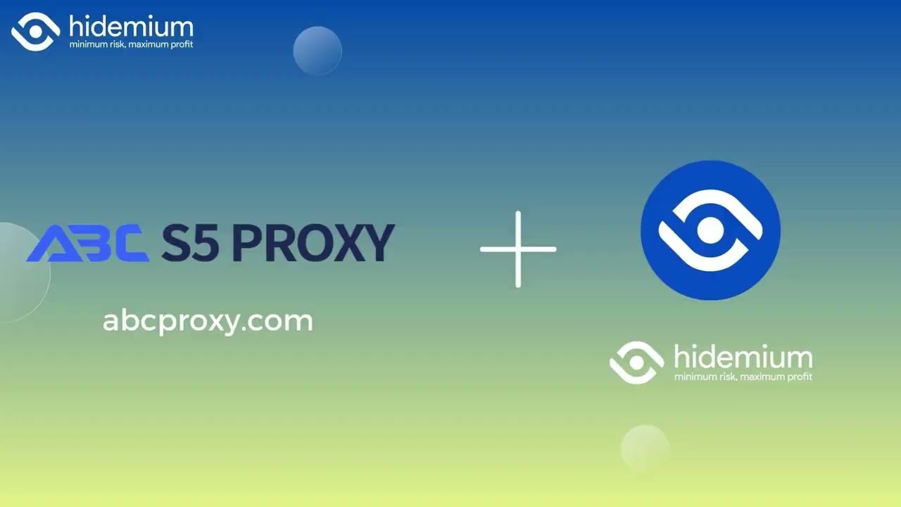 How to setup ABCProxy Residential proxy in Hidemium