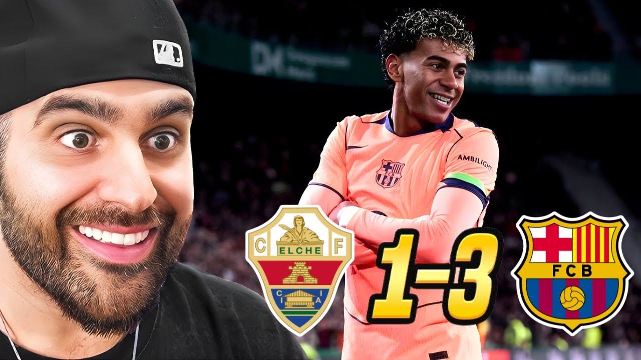 FC Barcelona DEMOLISH 3-1 Elche | I THINK I'M IN LOVE...