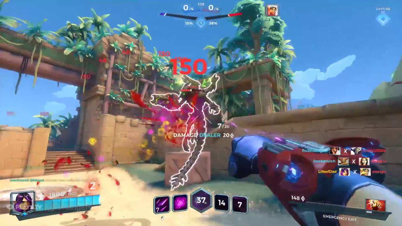 [ PALADINS ] LifeOfDad full Skye Gameplay on FROGISLE [HD] - HOW TO FLANK