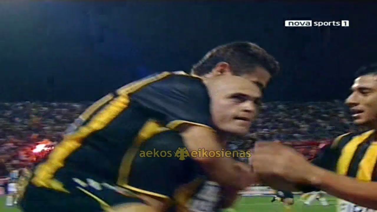 AEK-Παναθηναϊκός 2-2 FULL GAME 4η Άγ. 21-9-2003
