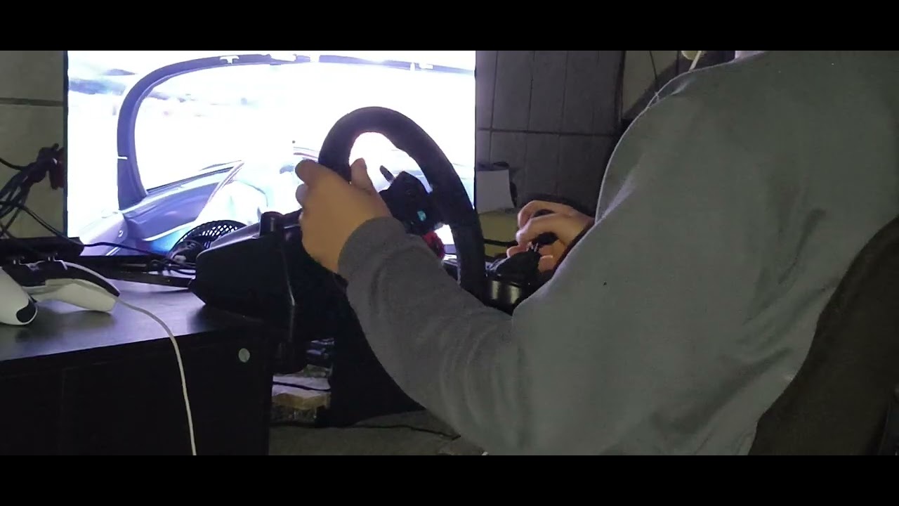 Testando volante G29 c/ marcha no Gran Turismo 7 no Ps5