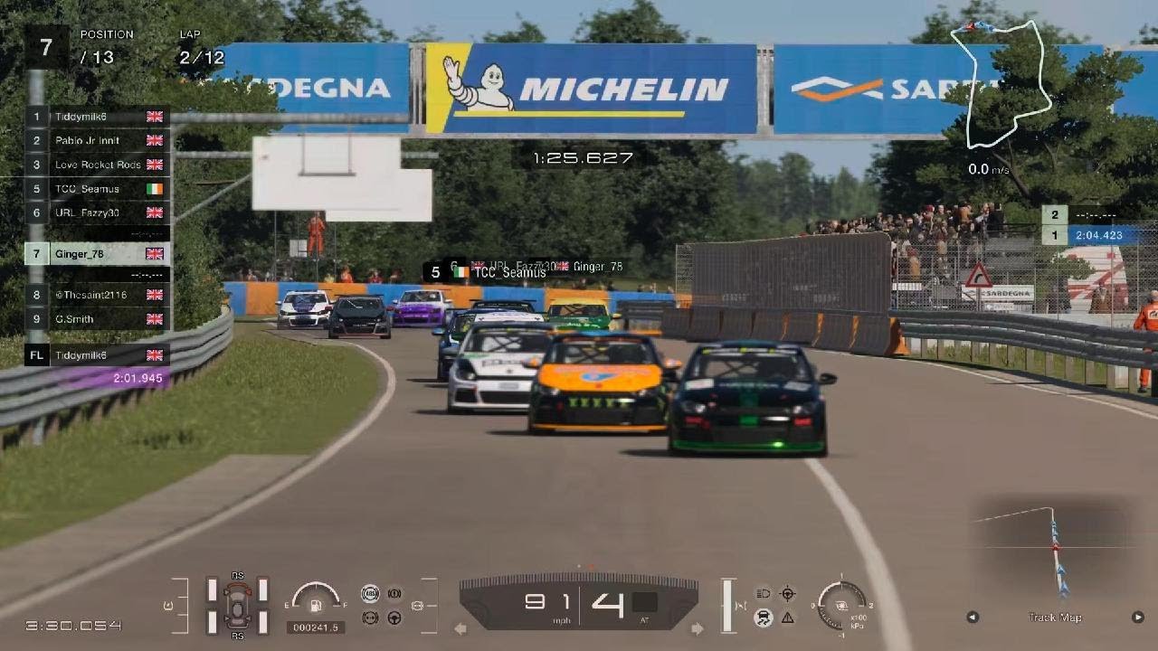 URL Ultimate Racing League Round 2 Race 1 Sardegna A