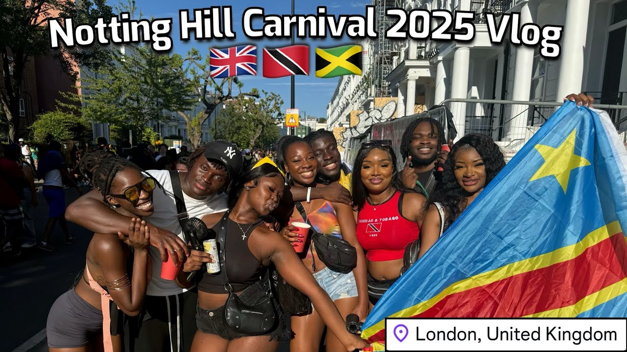 WE GOT WILD @ NOTTING HILL CARNIVAL 2025 (MONDAY) 🇬🇧🇯🇲 | UK Street Festival Vlog 🎶🔥