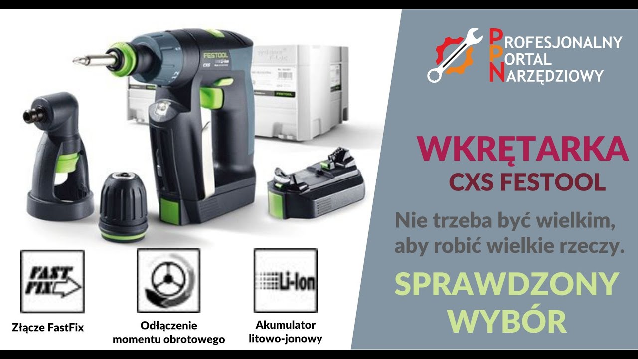 Akumulatorowa wiertarko-wkrętarka CXS 10,8 V