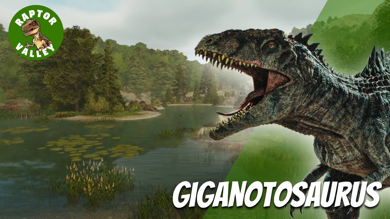 Giganotosaurus Enclosure Speedbuild!! ║ Raptor Valley ║ Jurassic World Evolution 3