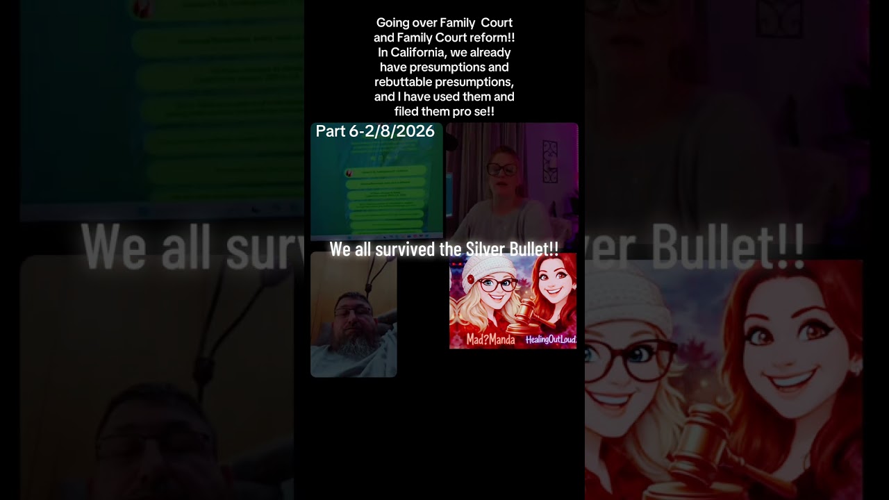 Part 6- 02/8/2026 #familycourtnightmare ##healingoutloud2 