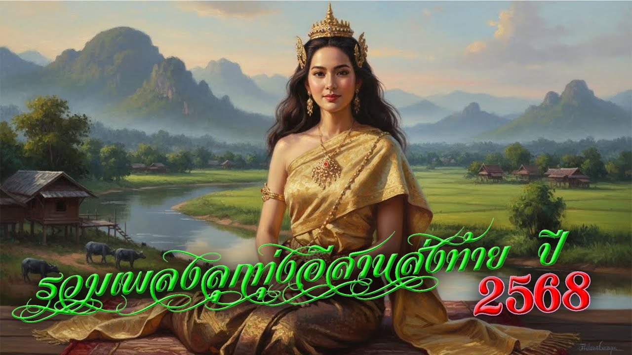 รวมเพลงลูกทุ่งอีสานส่งท้ายปี 2568 ฟังยาวๆ