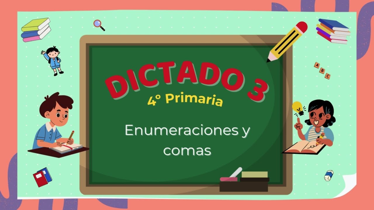👉 Dictado 3 4&ordm; de Primaria ✏️ | Ortograf&iacute;a f&aacute;cil con Profe Josema
