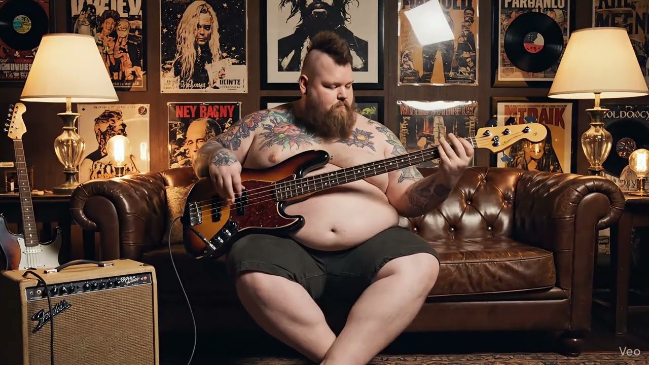 Low Notes & Late-Night Focus 🎸🐻 | Gay Bears In Motion