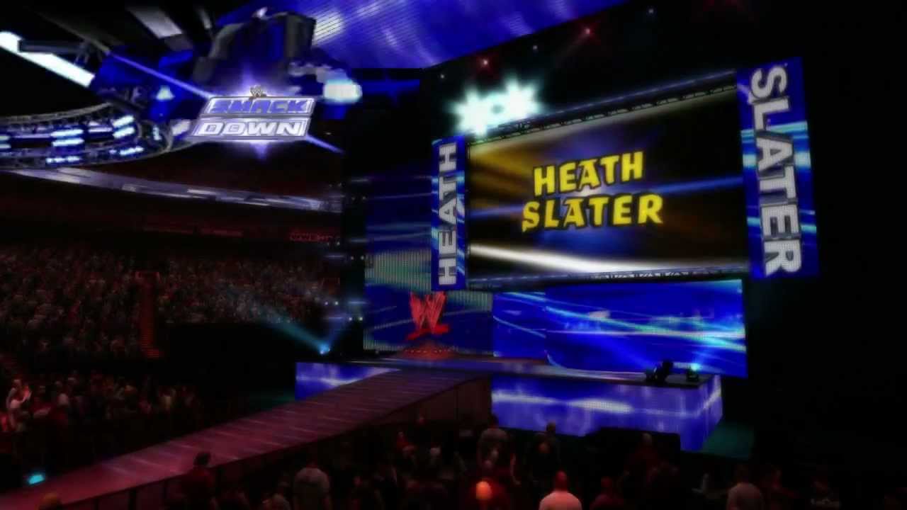 Heath Slater makes his entrance in WWE '13 (Official)