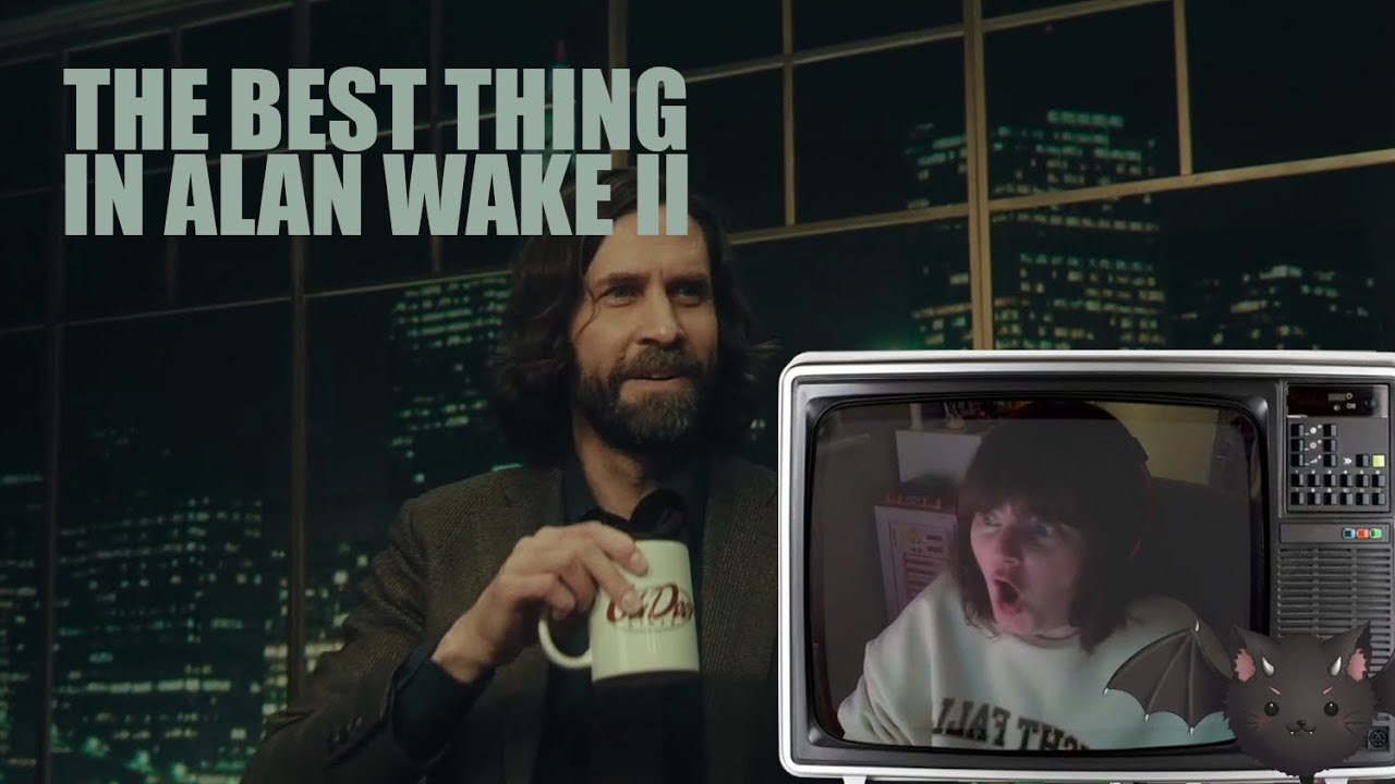 the best thing i've seen in a video game (Alan Wake 2 musical section)